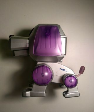 Vintage 1999 Poo - Chi Interactive Robot Dog By Tiger Electronics and Hasbro. 3