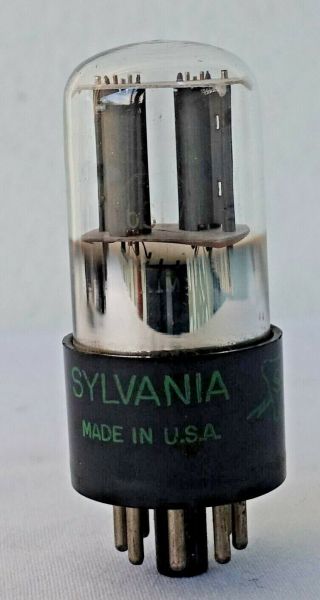 Vintage Sylvania 6sl7 - Gt Vacuum Tube