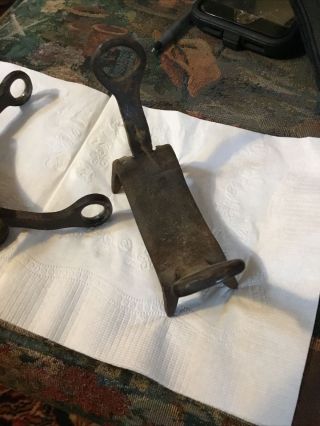 Revolutionary War Early American 18th Century Forged Iron Ice Creepers 2