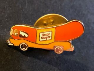 Vintage Oscar Mayer Wienermobile Enamel Lapel Pin