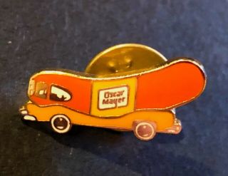 Vintage Oscar Mayer Wienermobile Enamel Lapel Pin 2