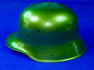 Antique Old German Germany Ww1 Military Army Helmet Hat Repainted
