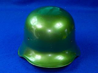 Antique Old German Germany WW1 Military Army Helmet Hat Repainted 2