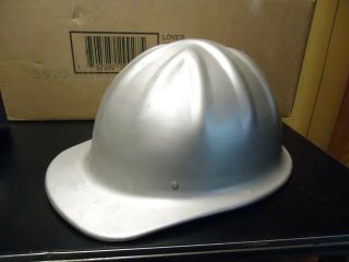 Vintage Msa Mcdonald Aluminum Hard Hat T Cap - Standard,  Mine - Safety 1959