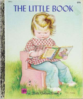Vintage Little Golden Book The Little Book Eloise Wilkin Vg