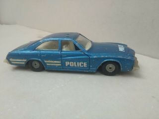 Vintage Corgi Toys 6” Buick Regal Us Police Car No:290 70 