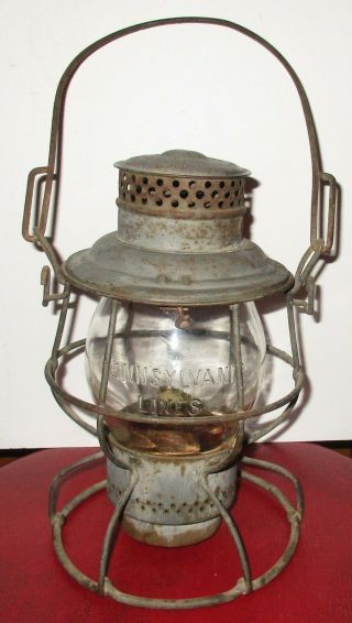 1913 Antique Adams Westlake Adlake Reliable B&o Baltimore Ohio Railroad Lantern