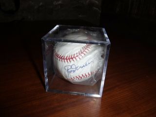 Vintage Minnesota Twins Rod Carew Signed Autograph Baseball Made In Usa L@@k