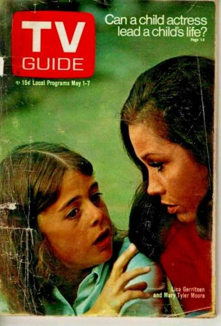 Vintage Tv Guide - May 1st.  - 1971 