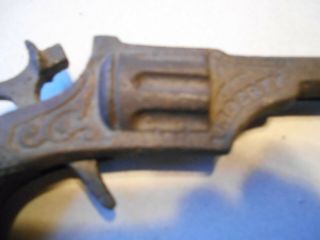 Ives Liberty Cast Iron Cap Gun Pistol Antique 3