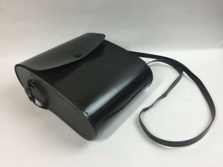 Vintage K - Mart Focal Black Binocular Pouch Travel Case W/ Strap