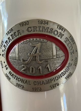 Vintage 2011 Alabama Crimson Tide Football National Championship Coffee Mug Cup