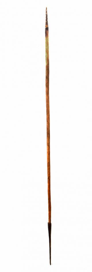 Kuba Spear Weapon Congo African Art 58 Inch Was $150.  00