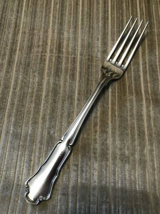 Buccellati Savoy Sterling Silver Flatware Silverware Dinner Fork 8 1/8 " Italy