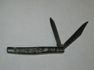 Vintage Pocket Knife Imperial Crown Knife Camping Survival 2
