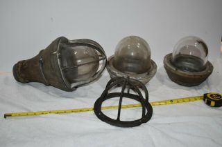 Crouse Hinds Barn Farm Warehouse Explosion Proof Light Parts Vintage 500 Series