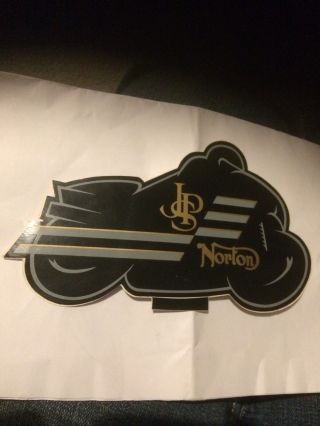 Jps Norton Sticker - Vintage - And