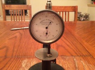 Antique Randell & Stickney Depth Thickness Gauge Micrometer 2