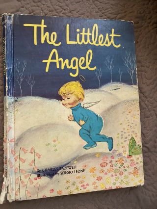Tt Vintage Book The Littlest Angel 1962 Hardcover Charles Tazewell Sergio Leone