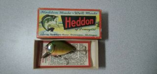 Heddon Fishing Lure Pumpkin Seed Vintage 730sun