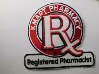 Kmart Store Pharmacy Vintage Hat Vest Patch Badge Employee Rexall Drugs