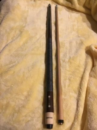 Vintage 2 - Piece 19 Oz Pool Cue By Competition Lqqk Competition Pool Stick