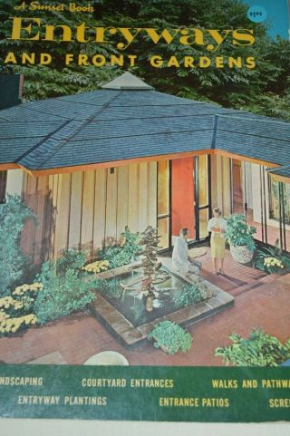 Vintage Sunset Book Entryways And Front Gardens Mid - Century Design Ideas 1966