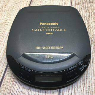Vintage Panasonic Car Portable Cd Player Sl - S201c Xbs Anti Shock Memory