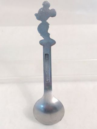 vtg 1970s Mickey Mouse Disney Baby Spoon Japan byBonny Stainless steel 3