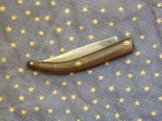 Revolutionary War Era Horn Handle Pocket Knife.  18th 19th Century Navaja Style
