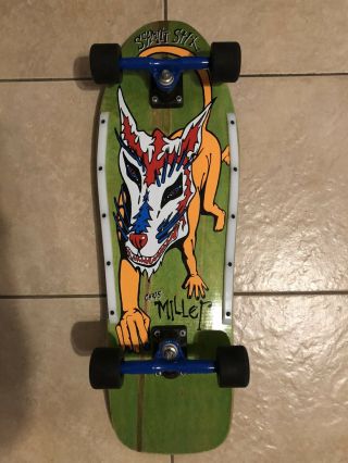 Chris Miller Reissue Skateboard Full Size Complete