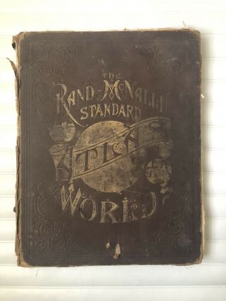 The Rand Mcnally Standard Atlas Of The World (1889)