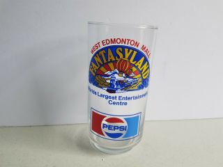 Edmonton Albert Fantasyland West Edmonton Mall Cup Glass Vintage
