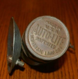 Vintage Auto - Lite Brass Carbide Miner 
