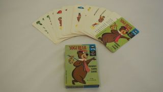 Vintage Yogi Bear Rummy Card Game 1961 - Complete Set
