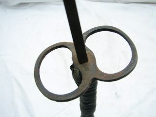 Antique Iron Fencing Sword Foil/Epee Rapier Hall Mark 3