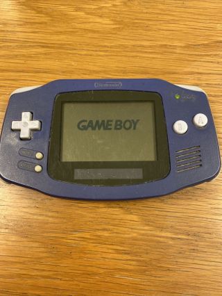 Nintendo Game Boy Advance Handheld System Vintage
