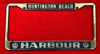 Rare Vintage Harbour Vw Huntington Beach California Volkswagon
