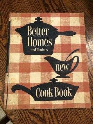 Vintage Better Homes And Gardens Cookbook 1950 