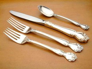Secret Garden By Gorham Sterling Silver Individual 4 Piece Place Setting