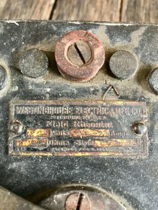 Antique Westinghouse Field Rheostat - Steampunk Electrical Item 2