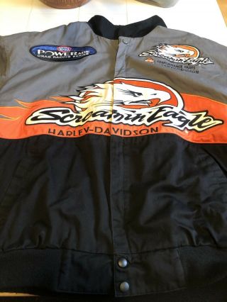Rare Harley - Davidson Screamin Eagle Jacket Size Large
