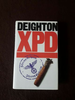 Len Deighton.  Xpd.  Rare Vintage Hardback Book.  Hutchinson 1st.  1981.  Vgc.