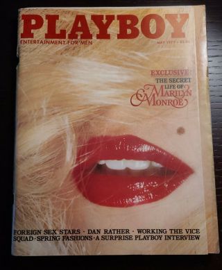 Vintage Playboy May 1979 Exclusive The Secret Life Of Marilyn Monroe