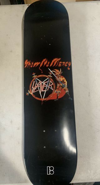 Plan B Slayer Show No Mercy Skateboard Deck