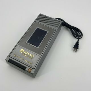 Vintage Kinyo Slim Vhs Tape Rewinder Model Uv - 413