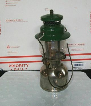 Vintage Coleman 249 Lantern Kerosene 11/54 Restore or Parts, 2
