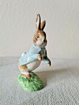 Vintage Beatrix Potter Peter Rabbit Porcelain Figurine 1989 Royal Albert England