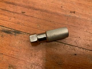 Antique Toc Bicycle Rear Mounting Peg Axle Nut Nickel Plated