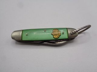 Vintage Kutmaster Girl Scout 4 Blade Pocket Knife Usa (sa)